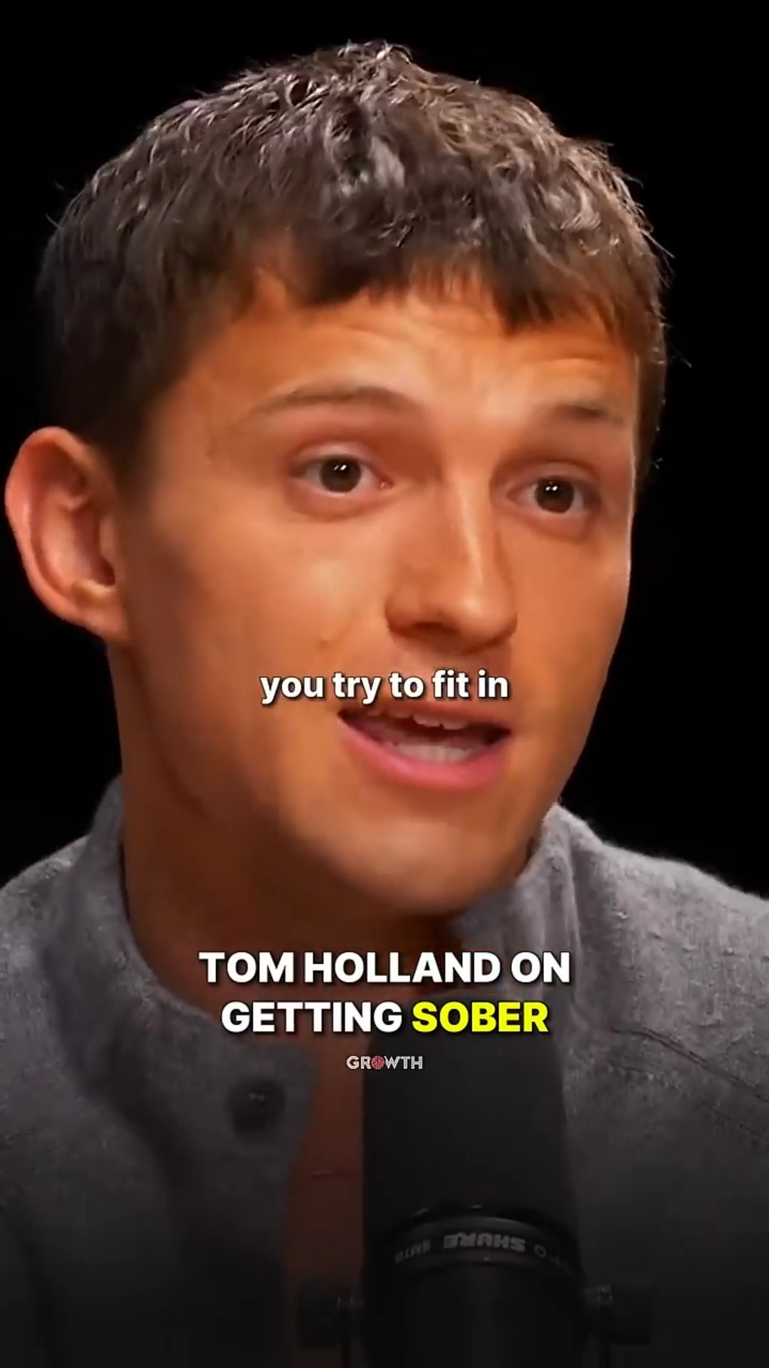 Tom Holland on Getting SOBER.
